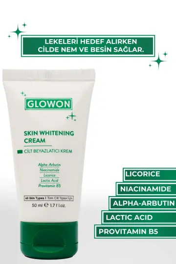 Glowon Cilt Beyazlatıcı Krem Avantaj İkili Paket - 7